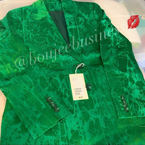 H&M BNWT Jacquard Patterned Blazer - Picture 16 of 16